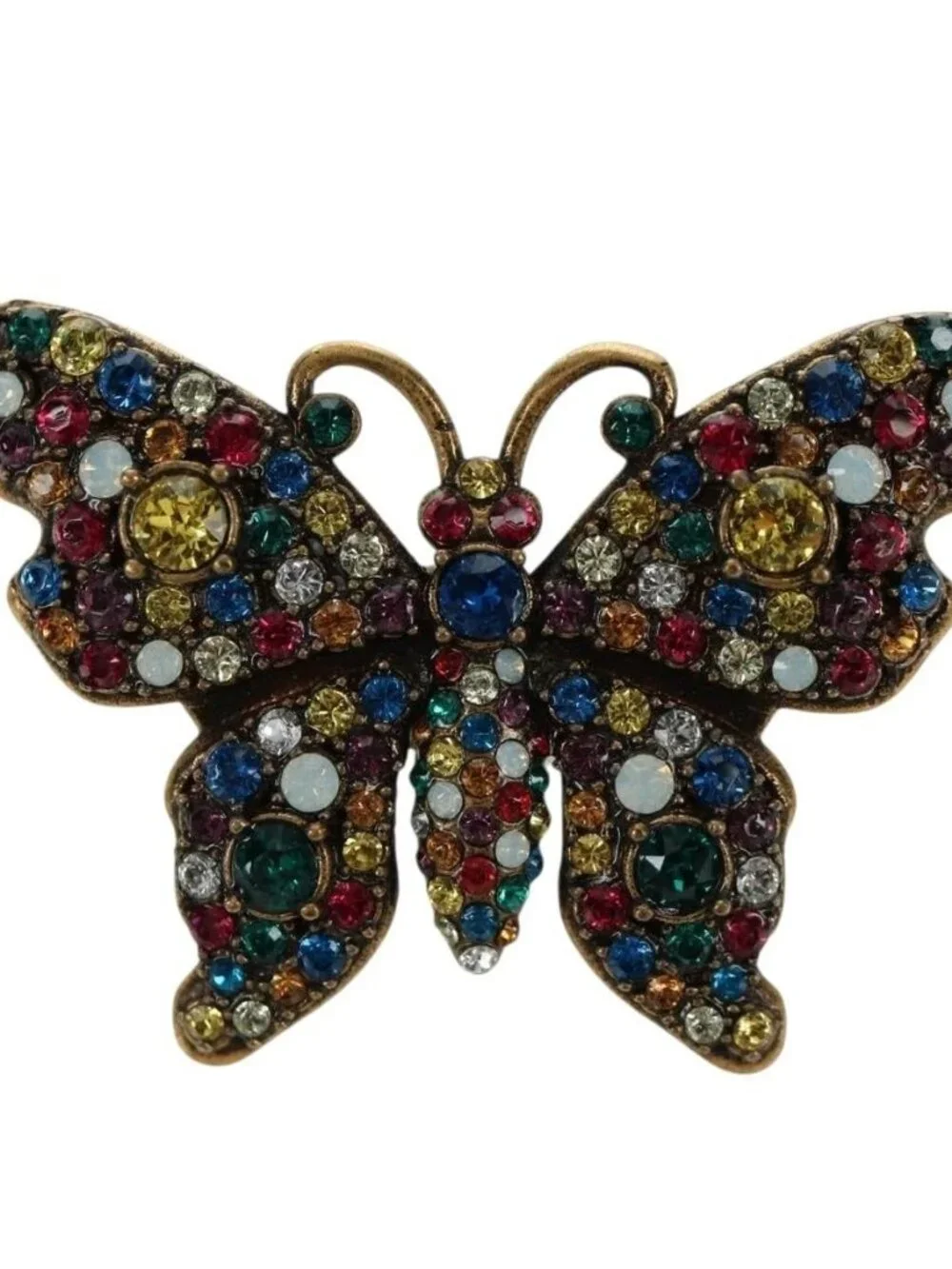 GUCCI Pierce Earring metal Multicolor Auth LNZ860V